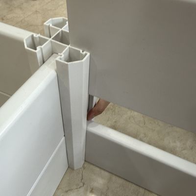 Heavy Duty PVC Planter Box Strong Structure Vinyl Fence Garden Box