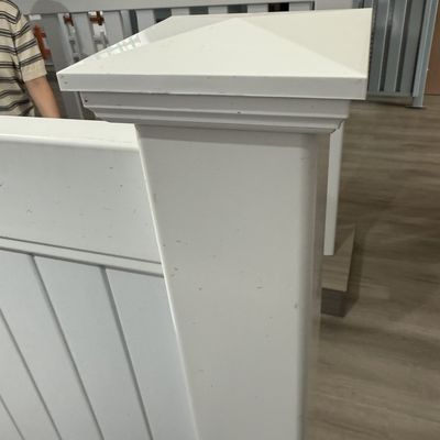 Environmental Friendly PVC Privacy Fence Wide 8 Foot Vinyl Fence Panels
