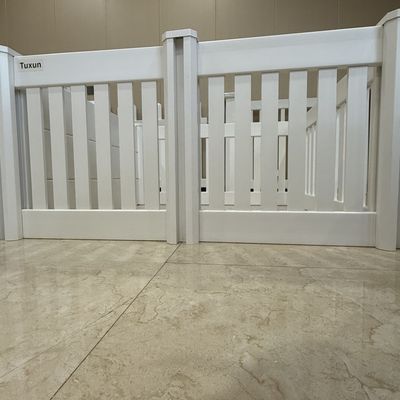 PVC Dog Whelping Box White Pet Fence For Homes Gardens Patios Balconies