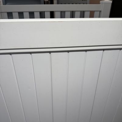 PVC Fence 6ft PVC Vinyl Privacy Fence With Solid Panels For High Privacy