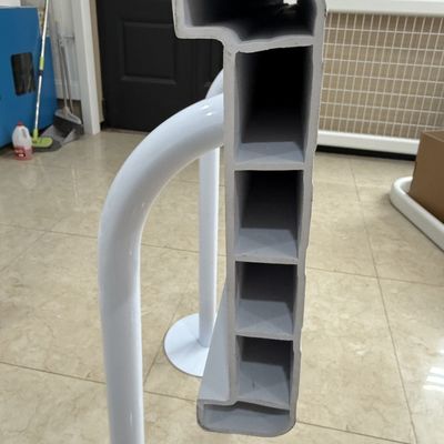 Customized 2.4m PVC Privacy Fence panels plastic pvc fenc panels