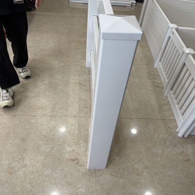 Customized 2.4m PVC Privacy Fence panels plastic fencing