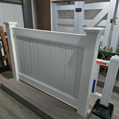 Professional Grade PVC Privacy Fence Providing Privacy And Security Solutions For Residential Gardens And Outdoor Spaces