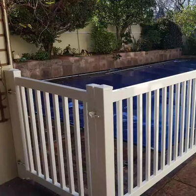 White Vinyl pvc garden fence Waterproof UV Resistant Long Lasting