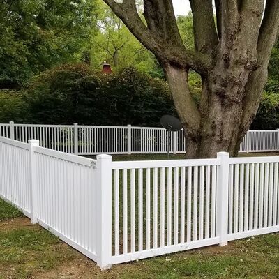 Garden Yard pvc garden fence Durable Material Quick Installation Fence